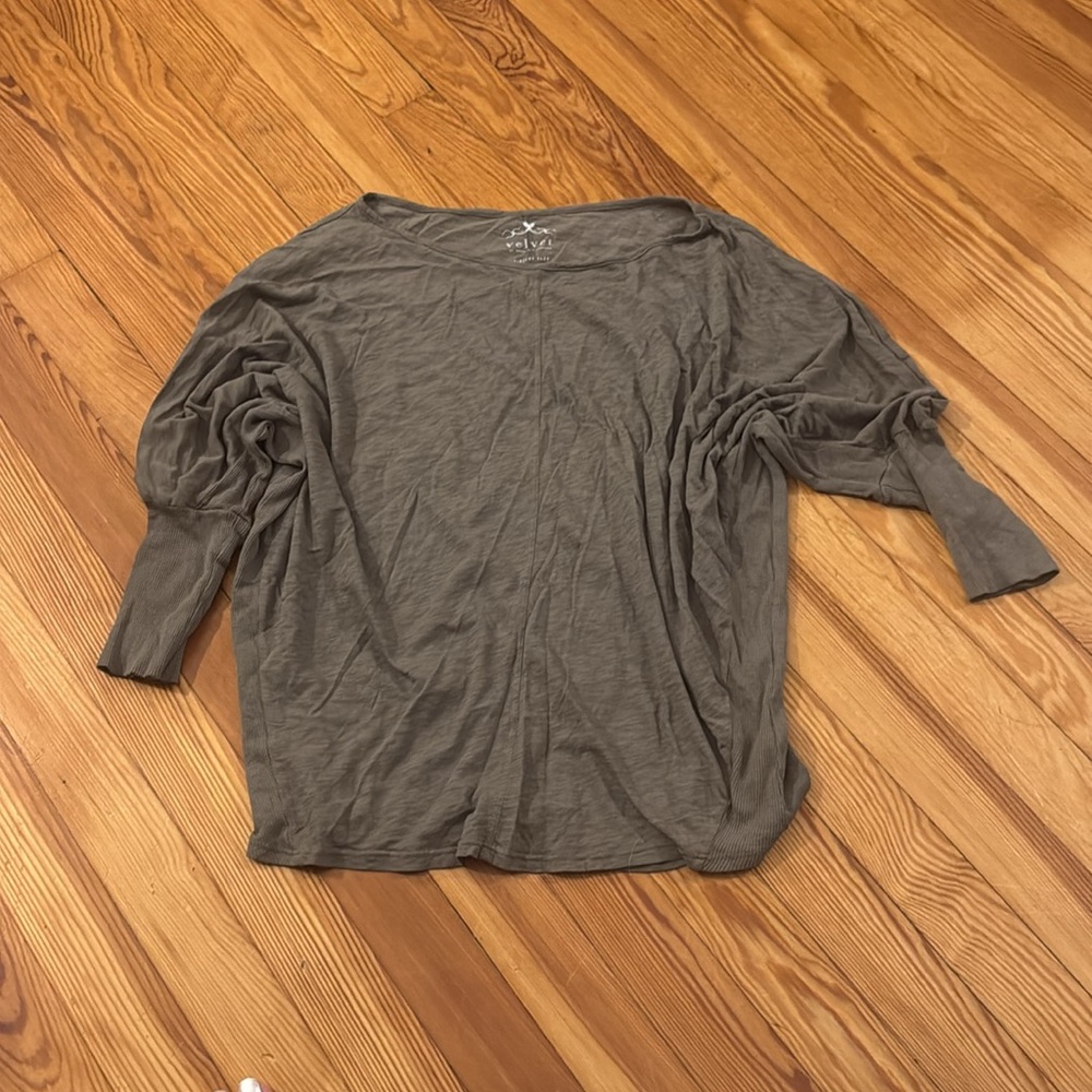 Velvet by Graham and Spencer vintage slub shirt